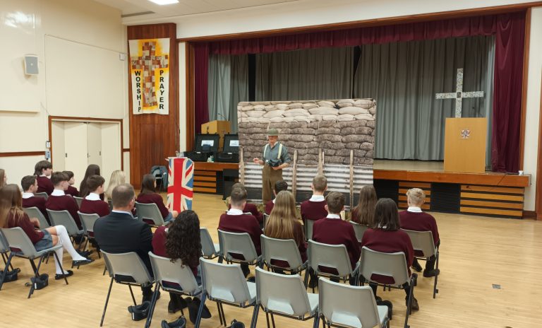 A visit to the ‘Virtual Trenches’ for Remembrance Week.