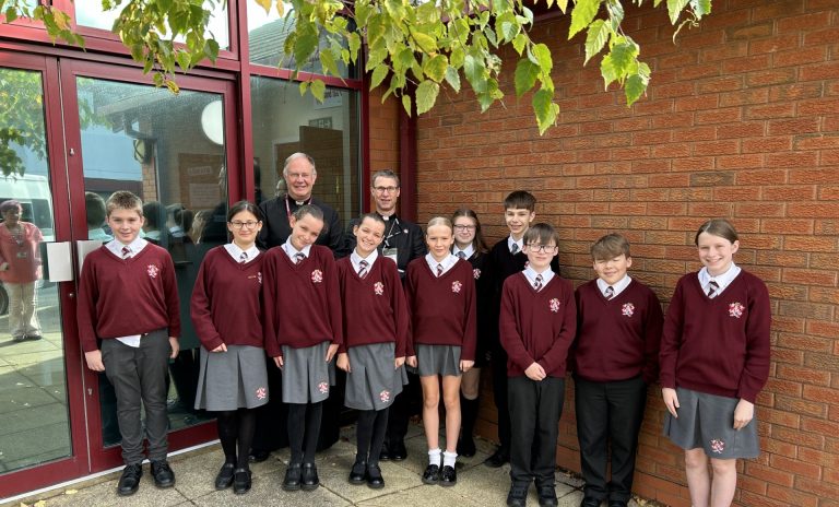 Bishop Philip visits Over Wyre