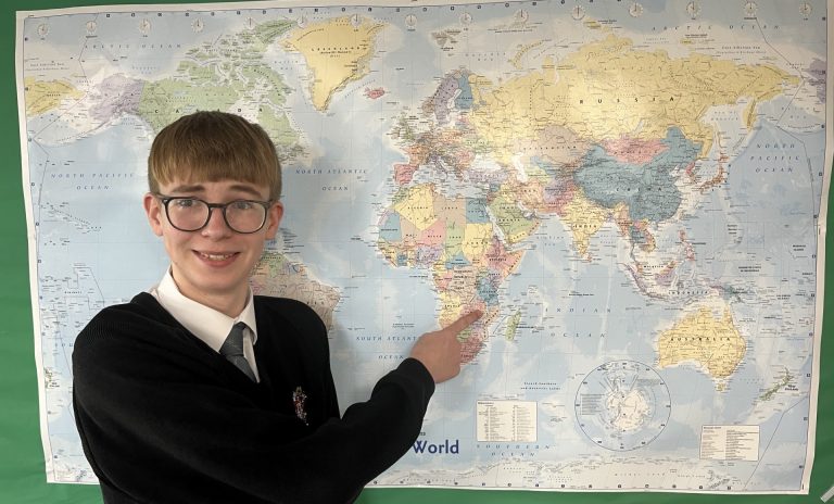 Archie goes to Africa!